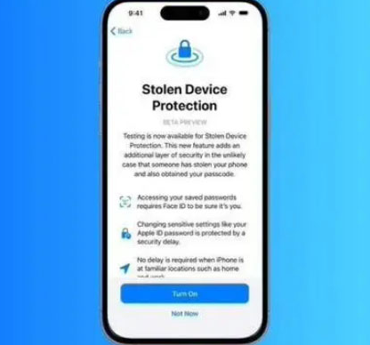 向阳苹果授权维修店分享被盗设备保护功能开启方法 