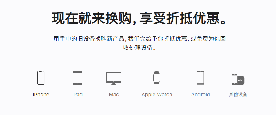 向阳苹果手机维修分享iPhone以旧换新的去处 