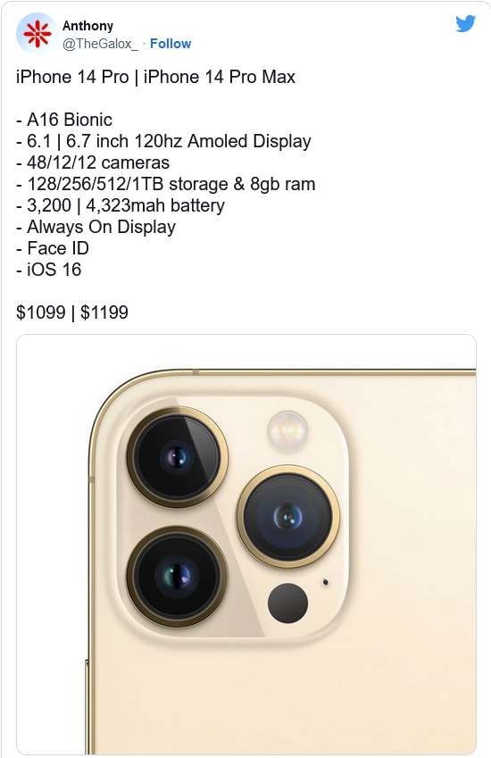 向阳苹果14维修分享iPhone 14全系涨价 