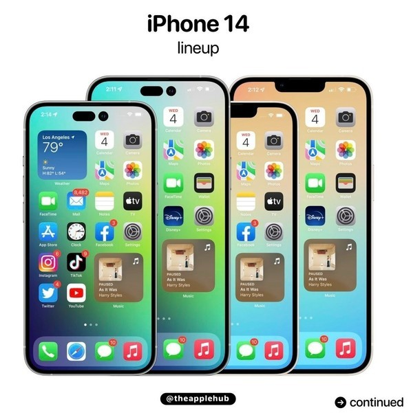 向阳苹果14维修分享iPhone 14全家福 