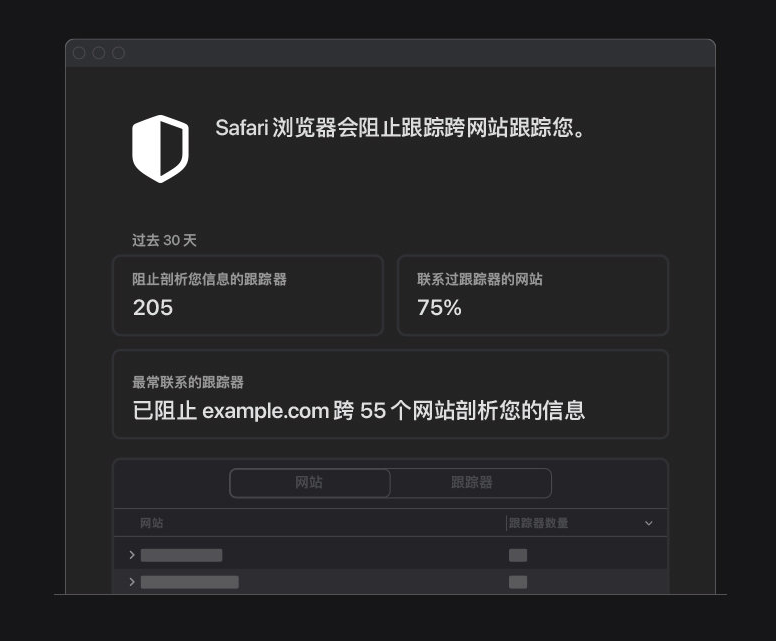 向阳苹果手机维修分享如何在 Safari 浏览器中查看和打开隐私报告 