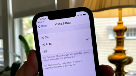 向阳苹果手机维修分享iPhone 12如何打开或关闭5G网络 