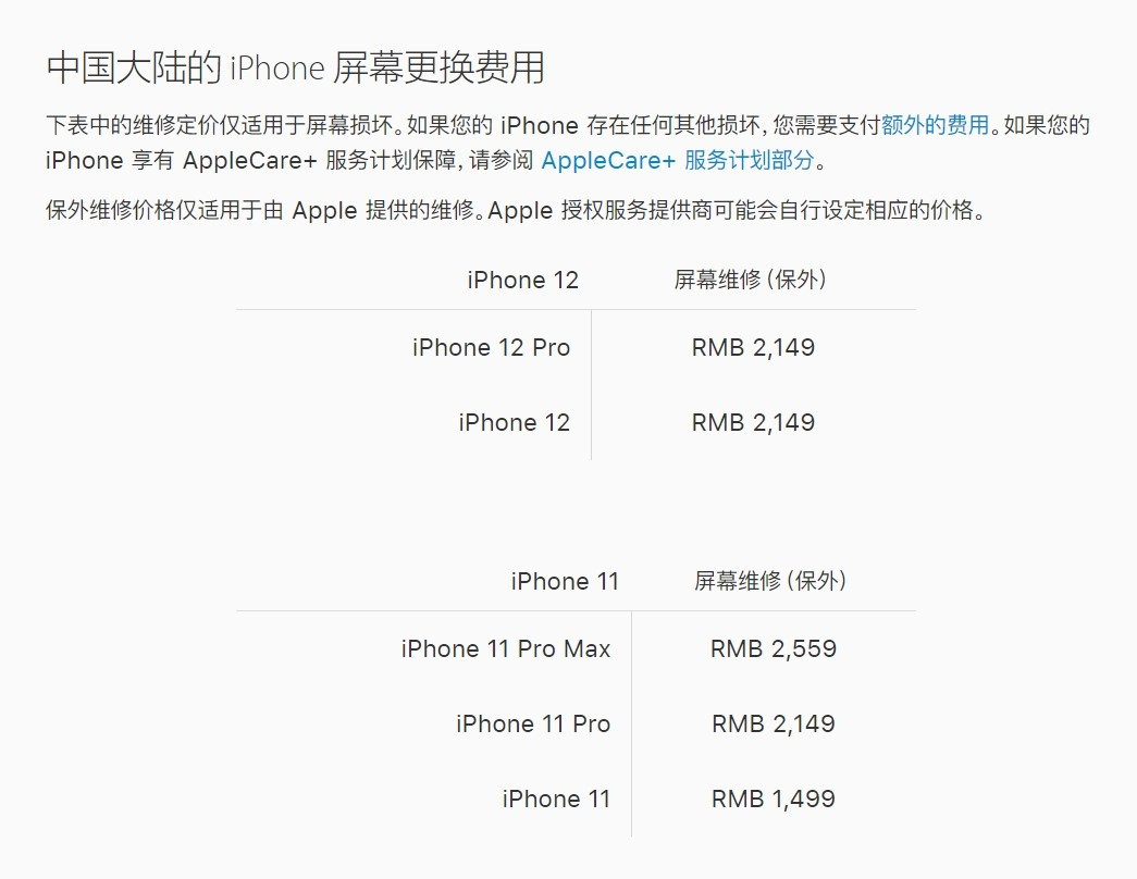 向阳苹果手机维修分享iPhone 12/12 Pro 更换屏幕多少钱 